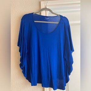 EXPRESS Buttery Soft Tunic in Royal Blue